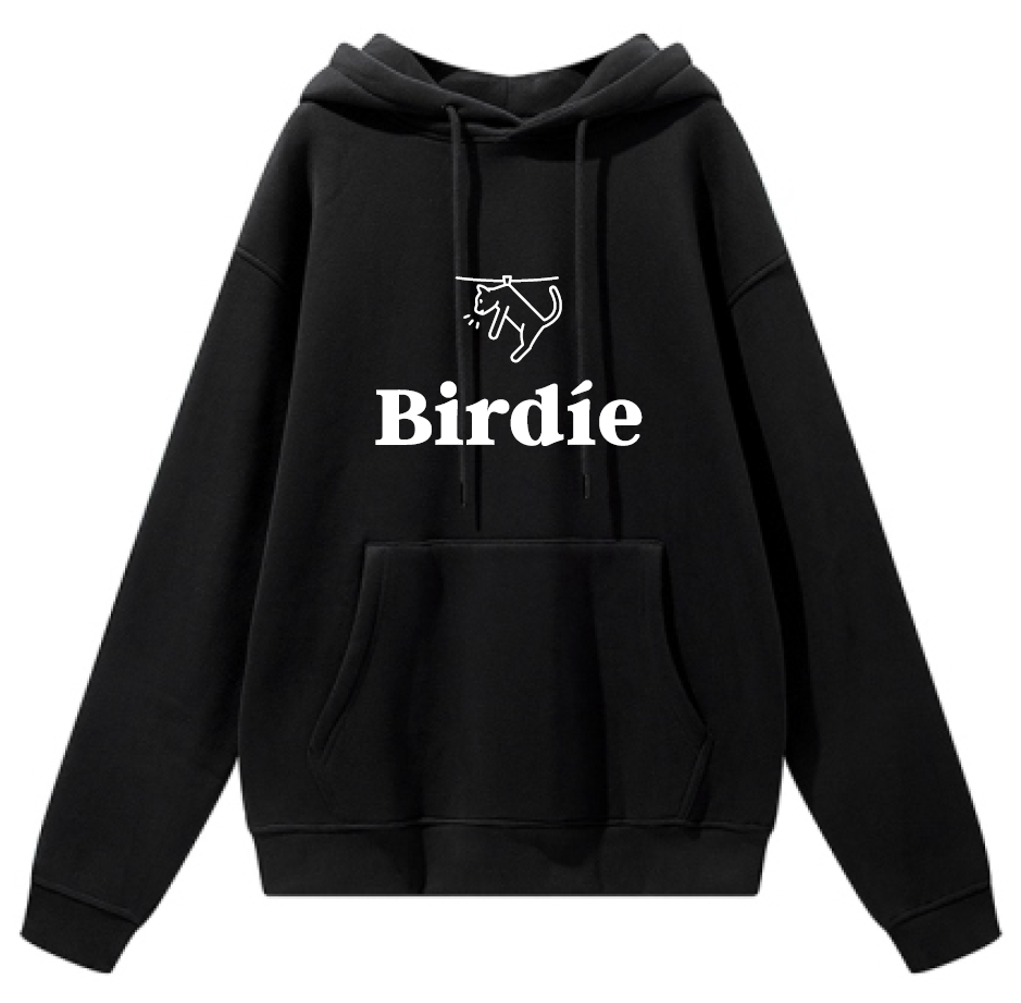 Birdie Hoodie Black