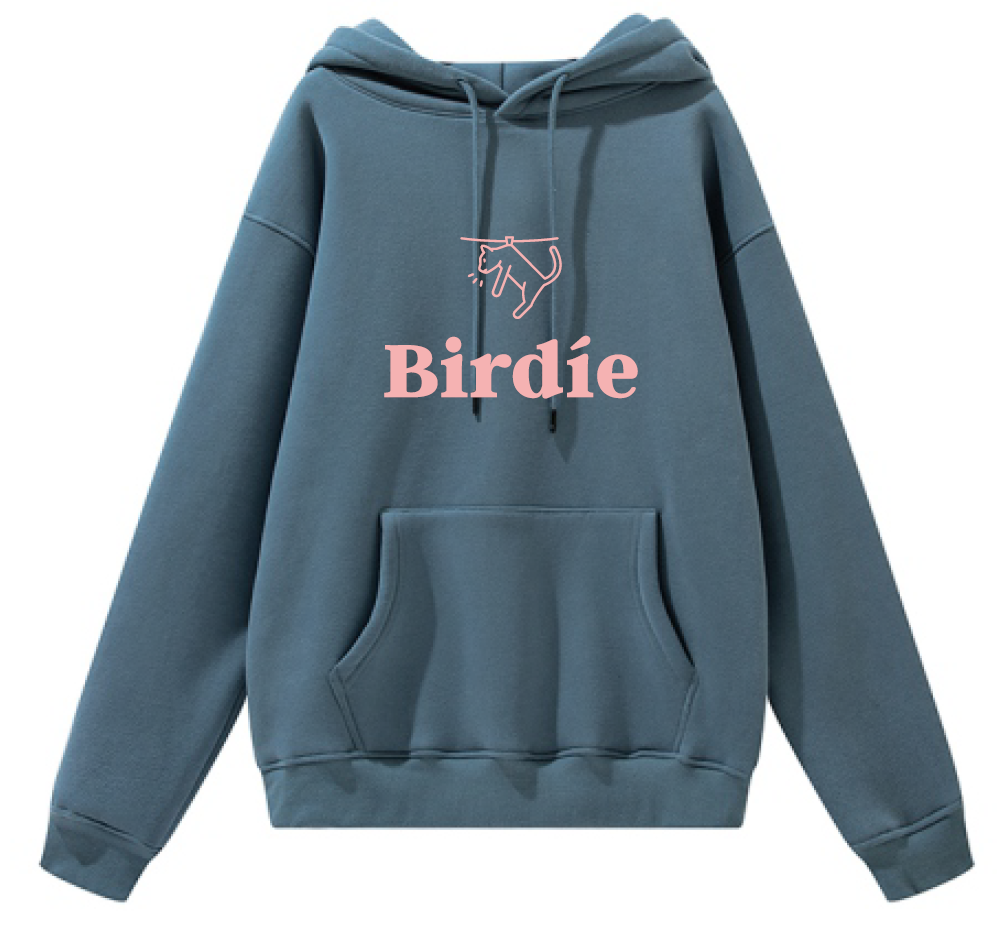 Birdie Hoodie Pickled Bluewood