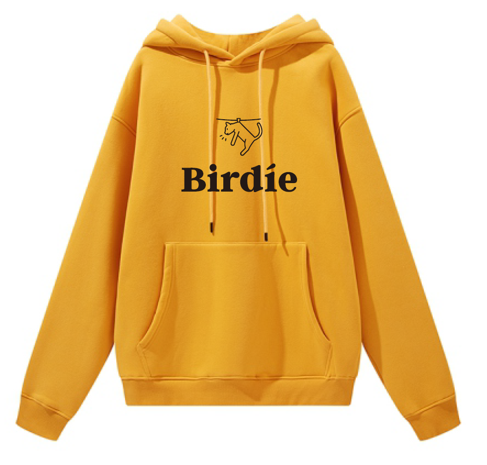 Birdie Hoodie Saffron