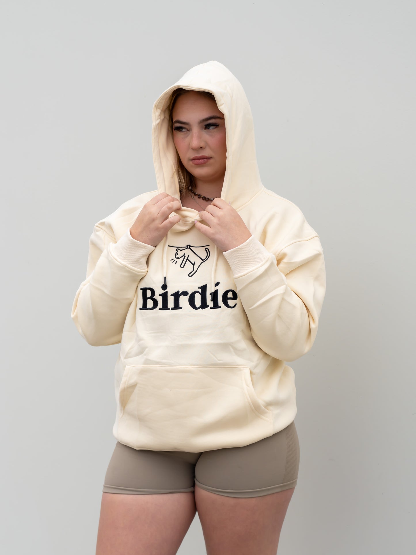 Birdie Hoodie – Satin Linen