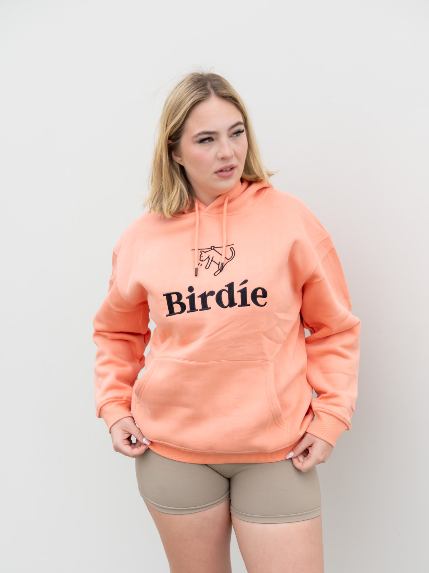 Birdie Hoodie – Rose Bud