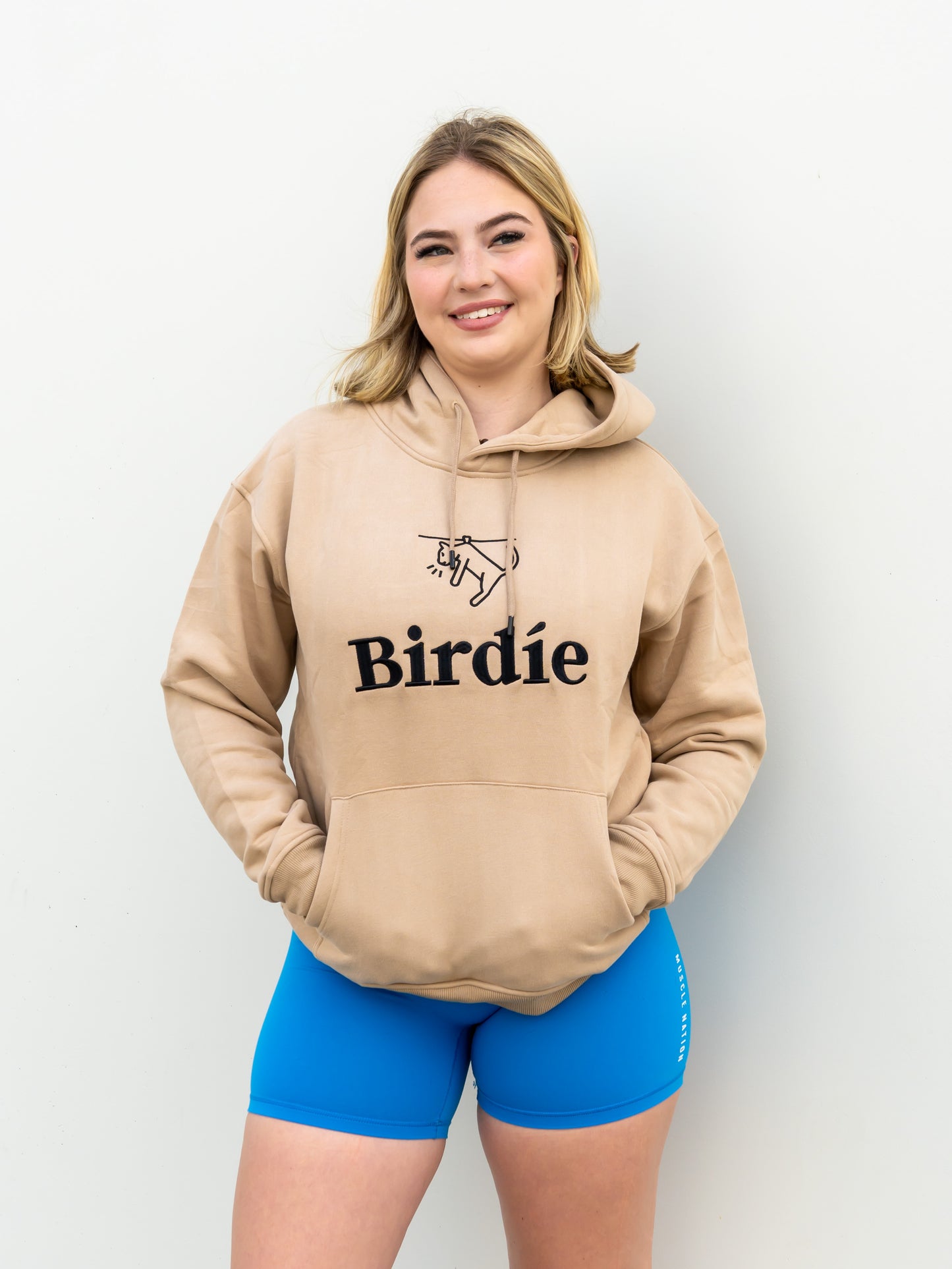 Birdie Hoodie – Soft Amber